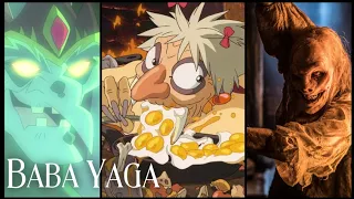 TOP 6 BABA YAGA images in Movies and Cartoons (not russian)