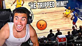 HE TRIPPED LEBRON!!!! LeBron Fan Reacts To Nuggets Vs Lakers Highlights!!!