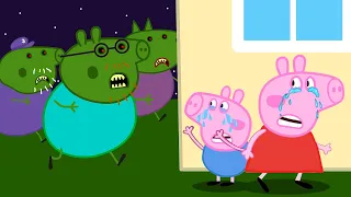 Zombie Apocalypse, A Horror Night For Peppa Pig🧟‍♀️ | Peppa Pig Funny Animation