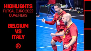 #FUTSAL​​ | #FutsalEURO​​ 2022 Qualification | Belgium 5-4 Italy