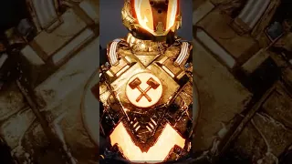 Molten Titan Set - Destiny 2 Fashion #shorts