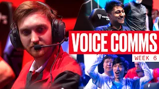 "Let's not lose without a fight!" | 100T WEEK 6 VOICE COMMS