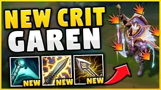 HOW OP ARE THE *NEW* ITEMS ON GAREN?! FULL CRIT GAREN IS BACK! (BROKEN BUILD!) - League of Legends