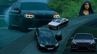 BMW VS MERCEDES / M5 F90 Competition & Maybach / LIMMA Girl