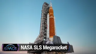 The Beast Emerges - NASA's SLS Megarocket Rolls Out to the Launch Pad