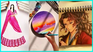 ODDLY SATISFYING ART VIDEOS 🤤😍 Part 1 |Natalia Madej Compliation |TikTok Relaxing and Satisfying art