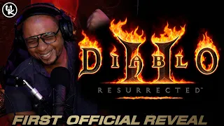 Diablo 2: Resurrected - Official Reveal Trailer BlizzConlin 2021 REACTION