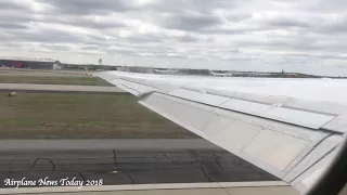 Delta Air Lines, MD-90, takeoff from Atlanta (HD)