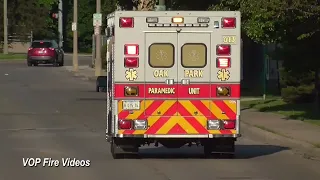 Oak Park Fire Dept. Ambulance 613 Responding (5/17/24)