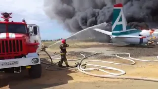 Крушение самолета в Нижнеангарске