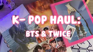 ⋆｡˚ 💌 Kpop haul (ep. 6) | Распаковка карт BTS и TWICE | BTS vinyl UNBOXING 💜
