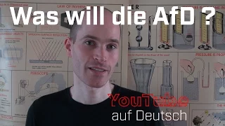 Was will die AfD (Alternative für Deutschland) ? - YouTube auf Deutsch Sonderausgabe