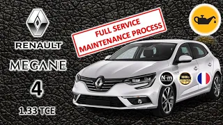 Renault Mégane IV 1.3 Tce H5H B4 - Tuto Grand Entretien à la Xenum Bleu 🔵XPG🔵avec Nacim de SCI Wrapp