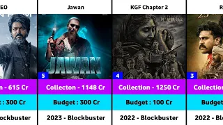 Top 50 Highest Grossing Indian Movies | Jawan | KGF 2 | RRR | Leo | Salaar | Animal