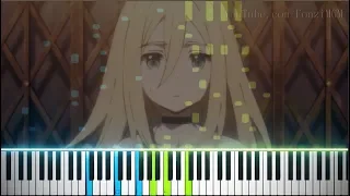 [Satsuriku no Tenshi ED] "Pray" -  Haruka Chisuga (Synthesia Piano Tutorial)
