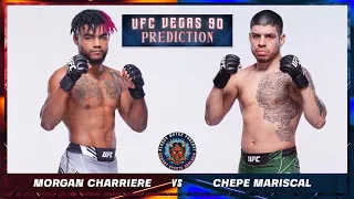 Morgan Charriere vs Chepe Mariscal Prediction | #UFCVegas90 | Bloody Water Podcast