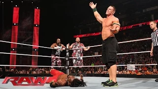 John Cena & The Dudley Boyz vs. The New Day: Raw, Sept. 28, 2015