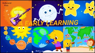 StoryBots Outer Space | Planets, Sun, Moon, Earth and Stars | Solar System Super Song | By Kidloland