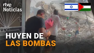 ISRAEL-GAZA: Más de 600.000 personas han sido DESPLAZADAS dentro de la FRANJA | RTVE Noticias
