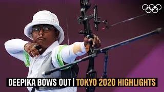 Deepika's Tokyo 2020 run ends 🏹 | #Tokyo2020 Highlights