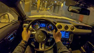 Ford Mustang Night | POV Test Drive #481 Joe Black