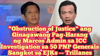 Trillanes, Binanatan ang Marcos Admin Dahil Hindi Nila Kinasuhan si Duterte, Sara etc. sa EJK Cases!