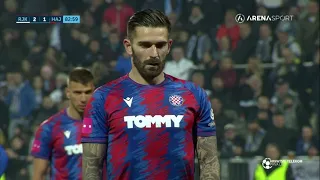 HT PRVA LIGA, GOLOVI: 100. Jadranski derbi, Rijeka - Hajduk 2:3 / 21.11.2021.