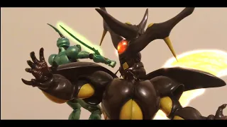 Guyver Stop Motion "Guyver C vs. Zx-Tole" My Top Stop-Motion Scenes #guyver #stopmotion