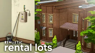 Realistic Rental Lots You Need to Download (Sims 4)
