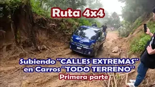 Ruta 4x4 Calles de Montañas en Chalatenango, EL SALVADOR Parte 1