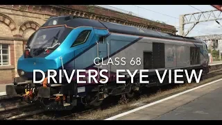 CLASS 68   Captioned   Crewe to Wavertree Junction