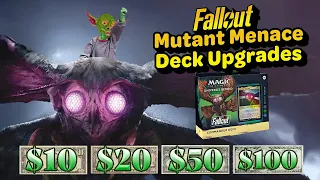 Precon Upgrade: Mutant Menace ☢️ MTG Fallout ☢️ deck.  $10, $20, $50, $100 options!