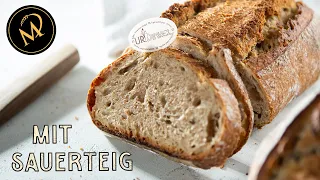 UrDinkel Bauernbrot Rezept mit Sauerteig