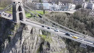 Mavic Air 2 Drone footage at Clifton Suspension Bridge