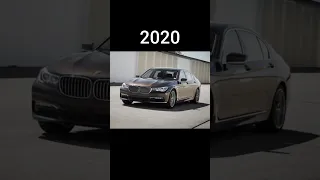 evolution of bmw 7 series (1977~2023) #shorts #bmw #evolution #allcaravailable