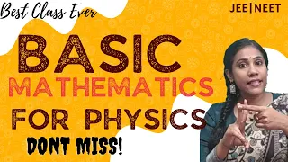 Basic Maths For Physics  Basic Mathematics  Trignometry  Differentiation n Integration