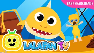 Baby Shark Song and Dance | Nursery Rhymes | Animal Songs by Lalafan TV