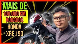 HONDA XRE 190 APÓS 100 MIL KM RODADOS