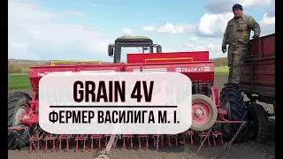 Відгук фермера з Черкащини про зернову сівалку ГРЕЙН 4V | Відгук про варіаторну сівалку GRAIN 4V