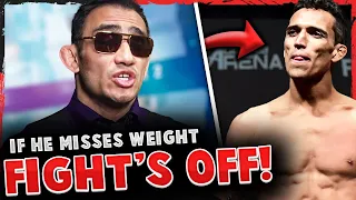 Tony Ferguson threatens to NOT FIGHT Charles Oliveira if he misses weight, Conor McGregor gives tips