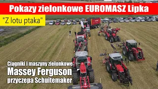 Pokazy Zielonkowe z maszynami Massey Ferguson i Schuitemaker,  EUROMASZ Lipka - cz.2