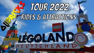LEGOLAND DEUTSCHLAND - GERMANY (Günzburg) - Tour 2022 - Rides & Attractions