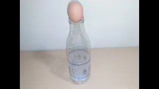 طريقة ادخال بيضة في قنينة