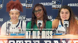 Ole Miss Postgame Press Conference (3.25.24) | Notre Dame Women's Basketball