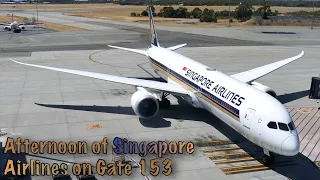 Singapore [9V-SHP] and [9V-SCM] Arrives on Gate 153 at Perth Airport