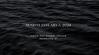 Sunday January 7, 2024