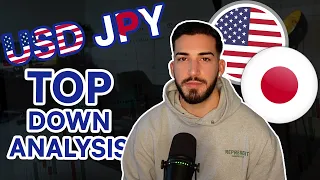 Forex Market Breakdown: Top Down Analysis On USD/JPY