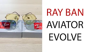 Ray Ban Aviator fotocromatiche evolve