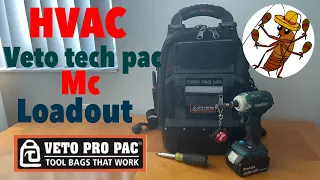 HVAC tool bag￼ Loadout / veto tech pac mc