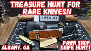 Treasure Hunt for Rare Knives at Albany, GA Pawn Shops!